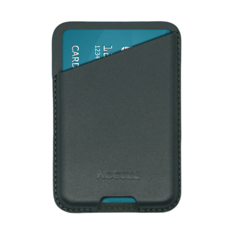 Accezz Leather Cardholder MagSafe - Kaarthouder met MagSafe - Cedar Green - Afbeelding 7
