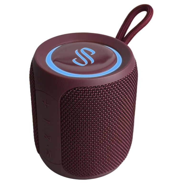 Selencia AquaPlay Bluetooth Speaker - Draadloze speaker - Waterproof - Bordeaux - Afbeelding 4