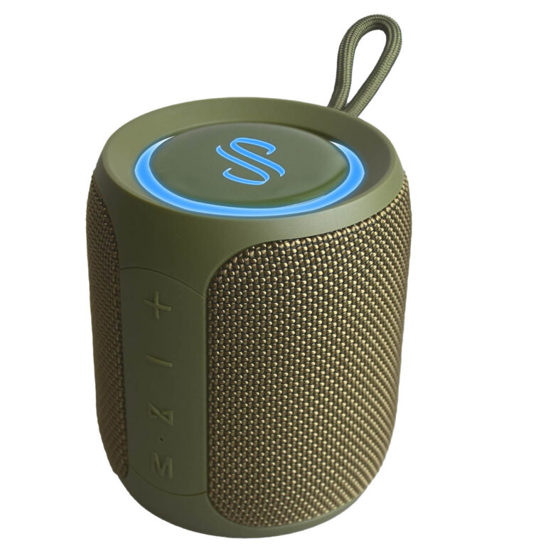 Selencia AquaPlay Bluetooth Speaker - Draadloze speaker - Waterproof - Army Green - Afbeelding 4