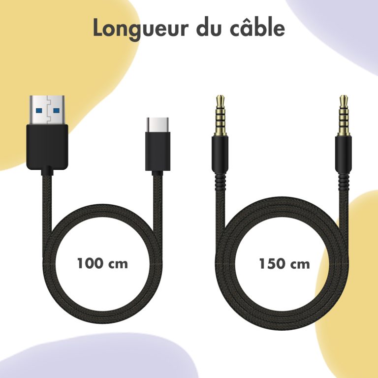 imoshion Kids Dino Bluetooth Headphones - Kinder koptelefoon met decibelbegrenzer - Draadloze koptelefoon + AUX kabel - Lavender Lilac / Yellow - Afbeelding 10