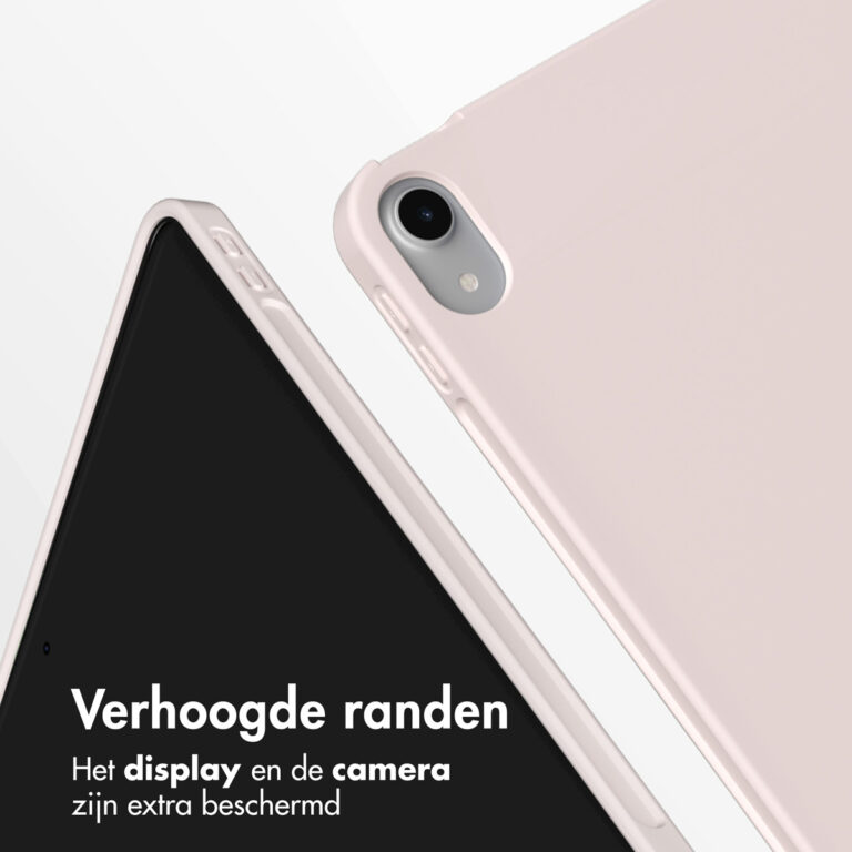 Accezz Smart Silicone Bookcase Apple iPad Air 11 inch (2025) M3 / (2024) M2 / Air 5 (2022) / Air 4 (2020) - Roze - Afbeelding 8