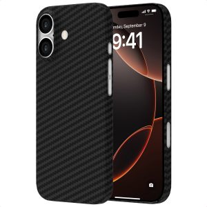 Accezz MagSafe Kevlar® Backcover Apple iPhone 16 - Zwart