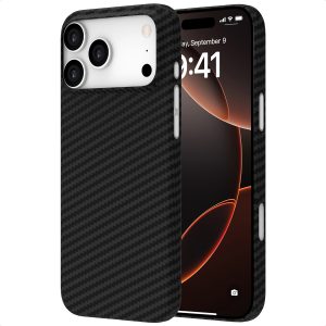 Accezz MagSafe Kevlar® Backcover Apple iPhone 17 Pro Max - Zwart