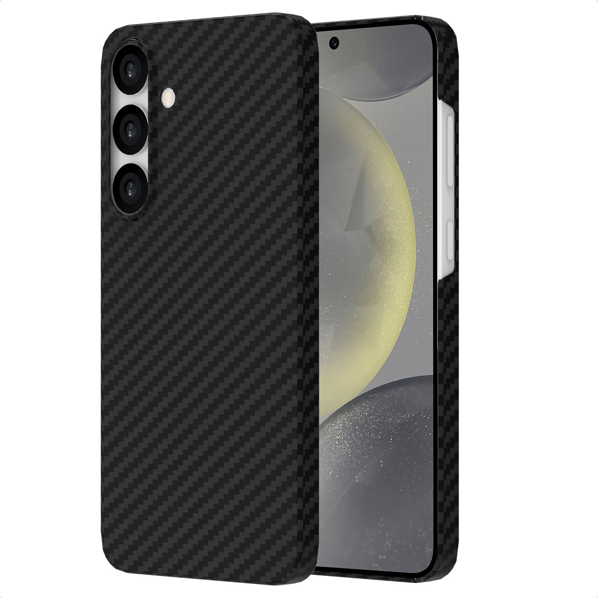 Accezz MagSafe Kevlar Backcover Samsung Galaxy S24 Plus – Zwart