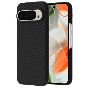 Accezz MagSafe Kevlar® Backcover Google Pixel 9 / 9 Pro - Zwart