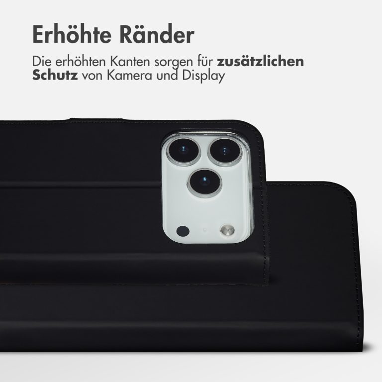 Accezz Wallet Softcase Bookcase Apple iPhone 17 Pro - Zwart - Afbeelding 6