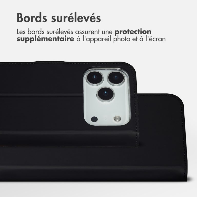 Accezz Wallet Softcase Bookcase Apple iPhone 17 Pro - Zwart - Afbeelding 4