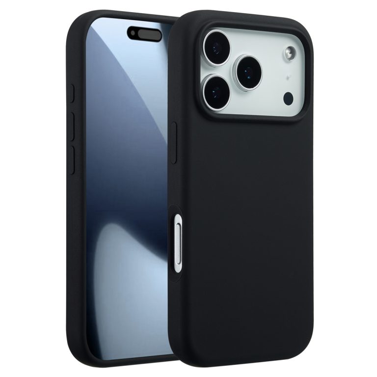 Accezz Liquid Silicone Backcover met MagSafe Apple iPhone 17 Pro - Zwart - Afbeelding 7