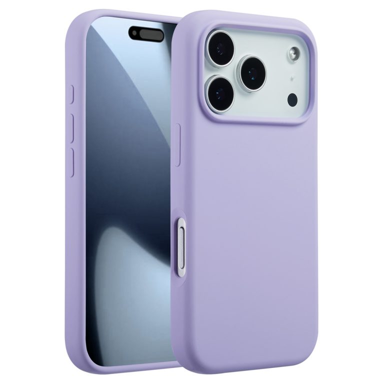 Accezz Liquid Silicone Backcover met MagSafe Apple iPhone 17 Pro - Paars - Afbeelding 10