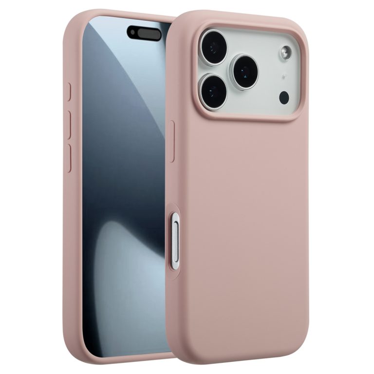 Accezz Liquid Silicone Backcover met MagSafe Apple iPhone 17 Pro - Roze - Afbeelding 10