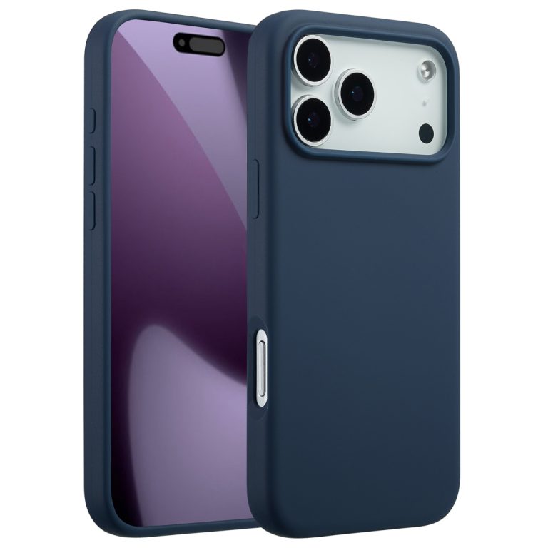 Accezz Liquid Silicone Backcover met MagSafe Apple iPhone 17 Pro Max - Donkerblauw - Afbeelding 10