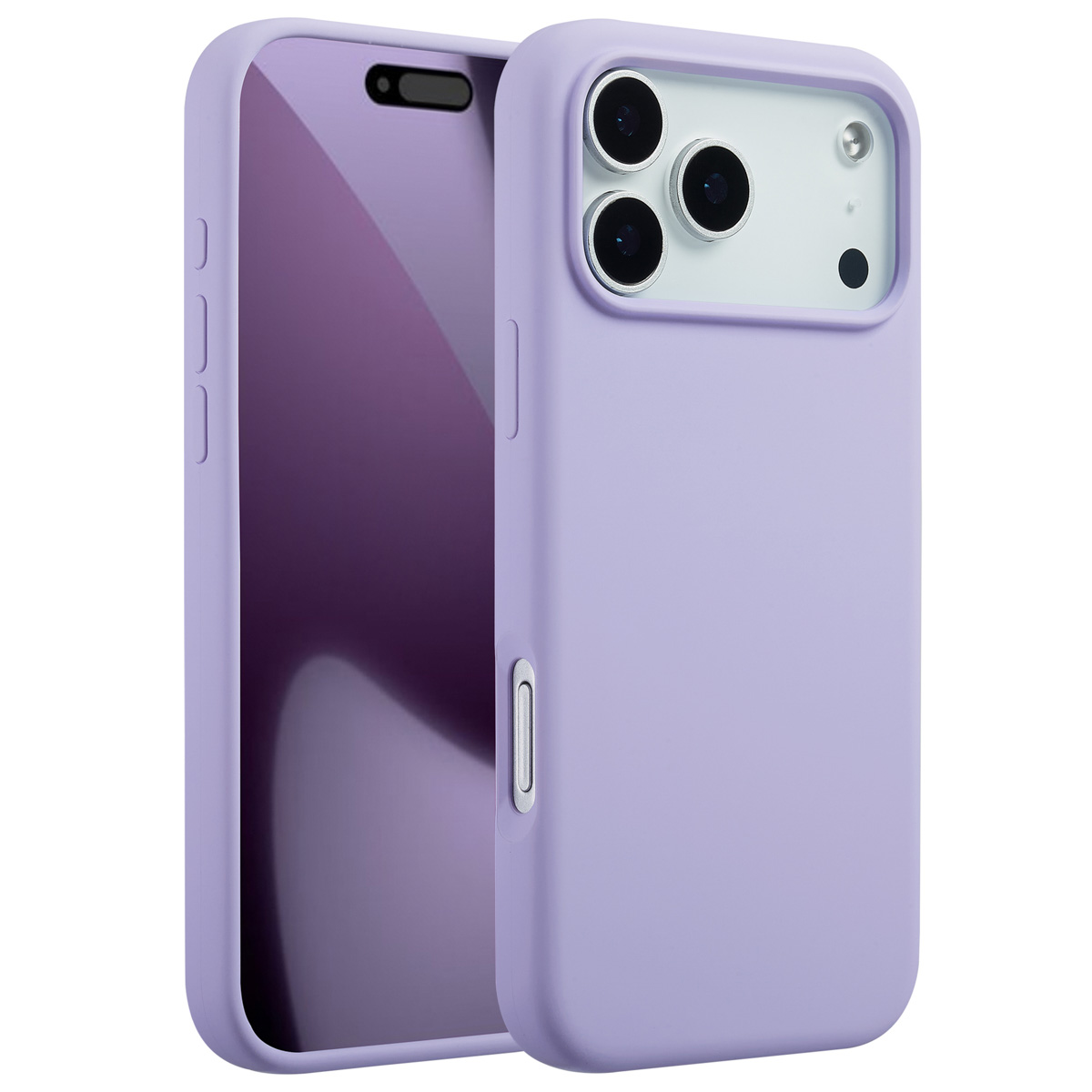 Accezz Liquid Silicone Backcover met MagSafe Apple iPhone 17 Pro Max – Paars