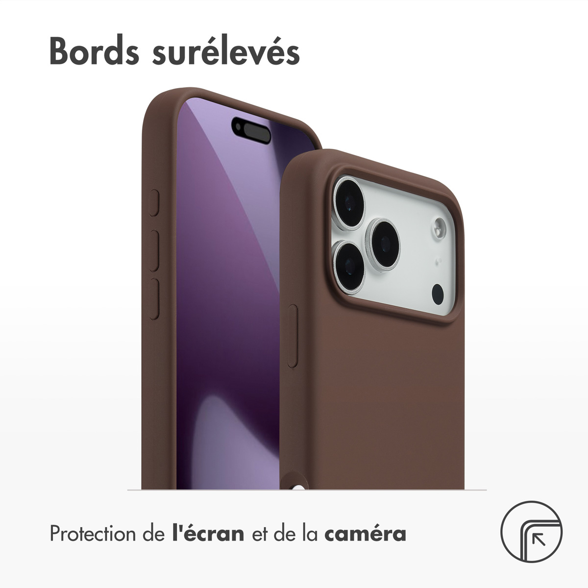 Accezz Liquid Silicone Backcover met MagSafe Apple iPhone 17 Pro Max - New Tea Brown - Afbeelding 6