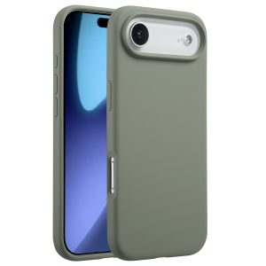 Accezz Liquid Silicone Backcover met MagSafe Apple iPhone Air - Cooper Green