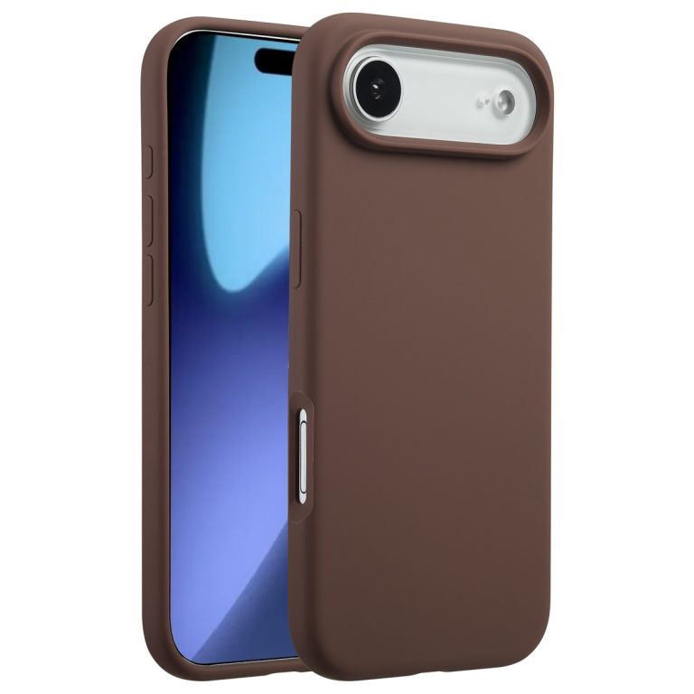 Accezz Liquid Silicone Backcover met MagSafe Apple iPhone Air - New Tea Brown - Afbeelding 10