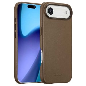 Accezz MagSafe Leather Backcover Apple iPhone Air - Coffee Brown