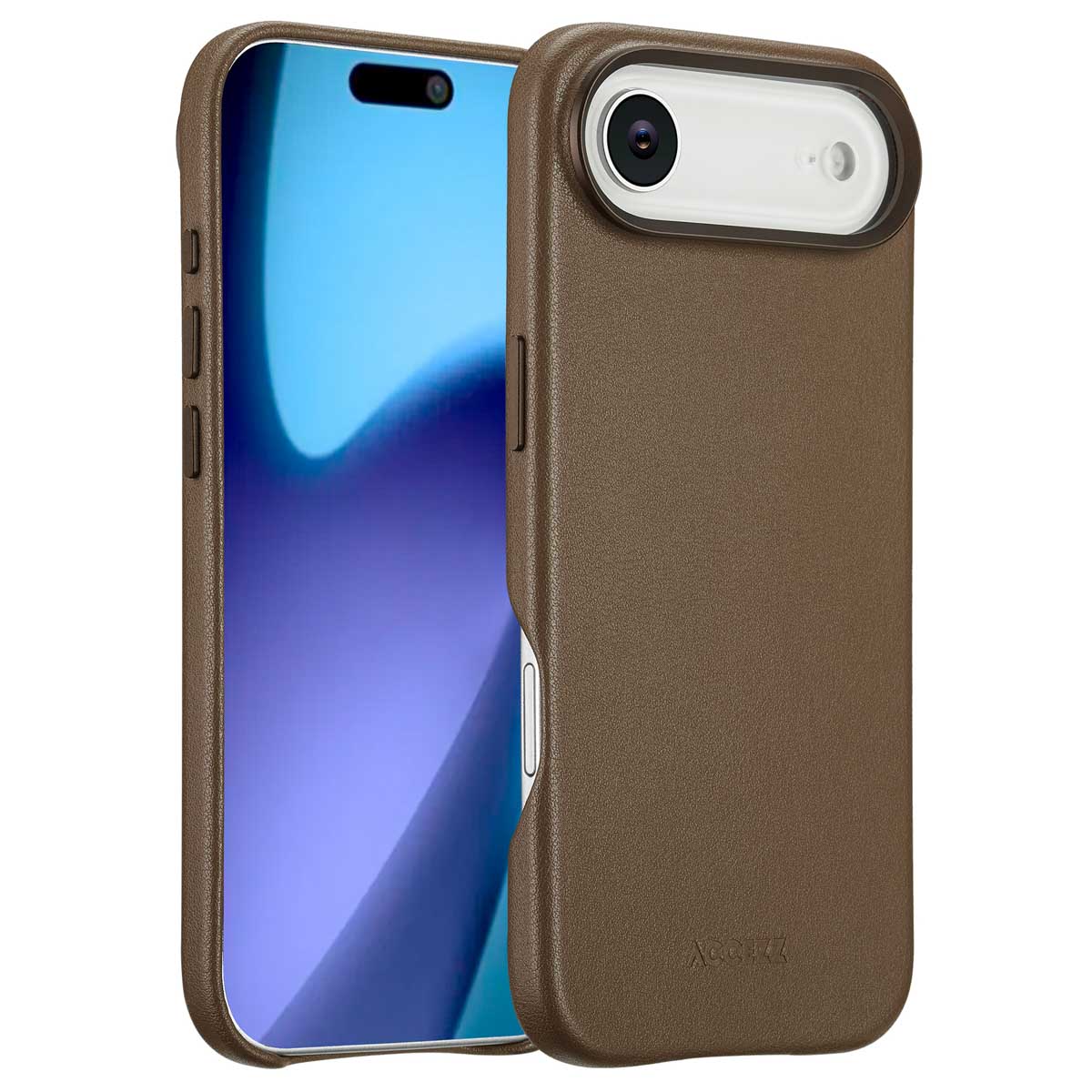 Accezz MagSafe Leather Backcover Apple iPhone Air – Coffee Brown