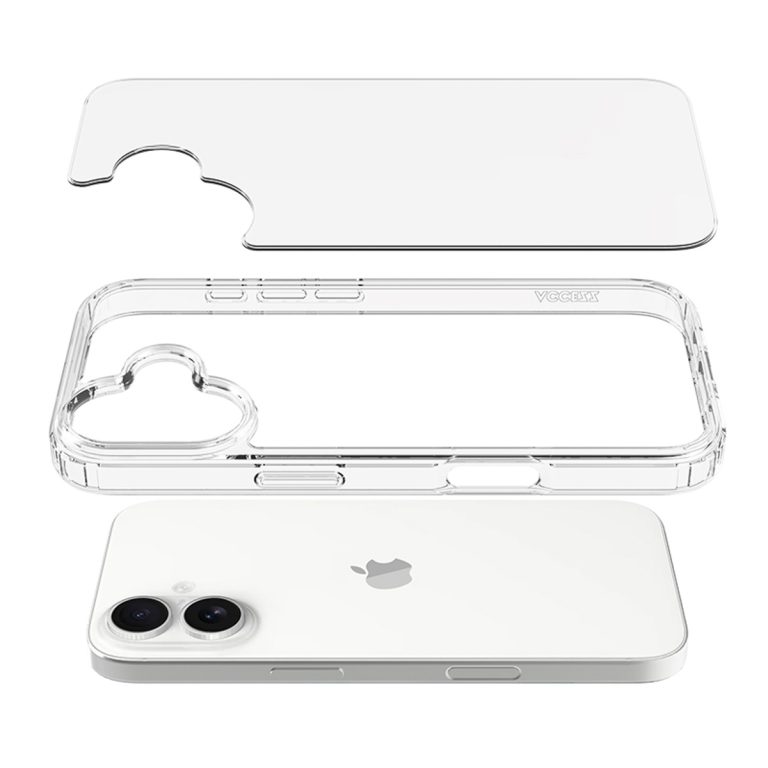 Accezz Xtreme Impact Backcover Apple iPhone 17 - Transparant - Afbeelding 6