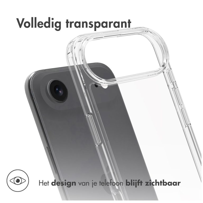 Accezz Xtreme Impact Backcover Apple iPhone Air - Transparant - Afbeelding 7