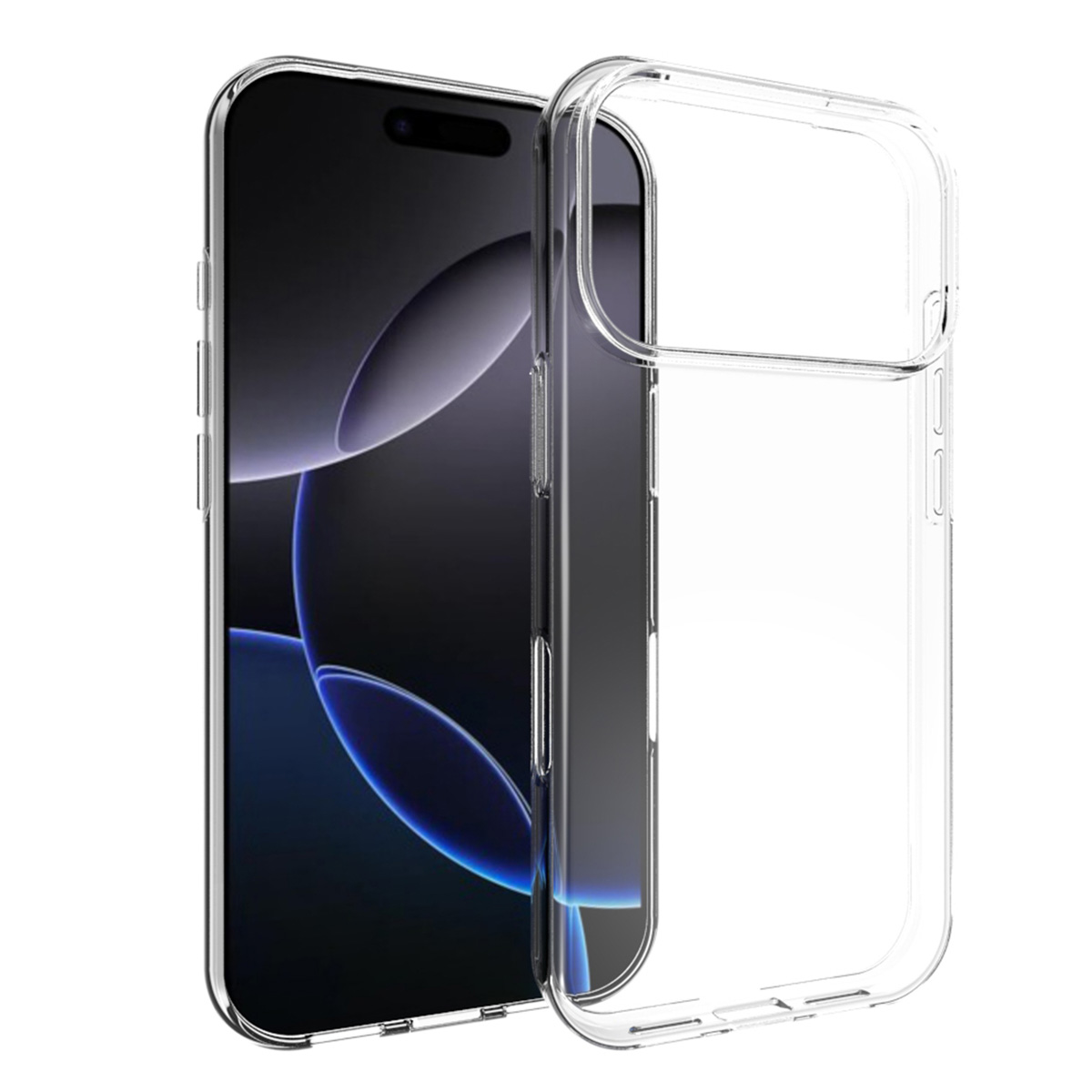 Accezz Clear Backcover Apple iPhone 17 Pro Max – Transparant
