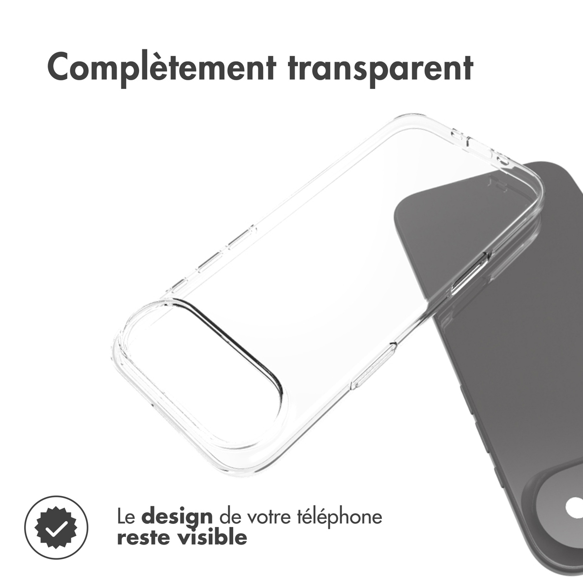 Accezz Clear Backcover Apple iPhone Air - Transparant - Afbeelding 4