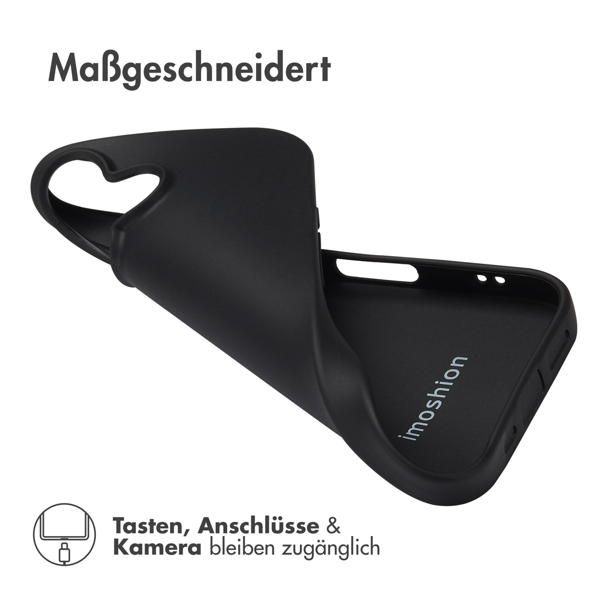 Accezz Color Backcover Apple iPhone 17 - Zwart - Afbeelding 10