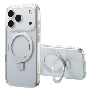 Accezz Ring Stand Backcover met MagSafe Apple iPhone 17 Pro - Transparant