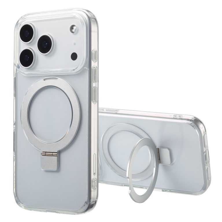 Accezz Ring Stand Backcover met MagSafe Apple iPhone 17 Pro - Transparant - Afbeelding 4