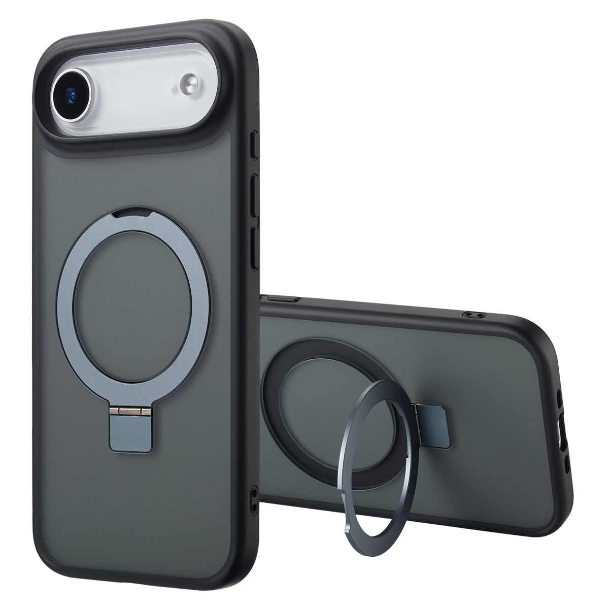 Accezz Ring Stand Backcover met MagSafe Apple iPhone Air – Zwart
