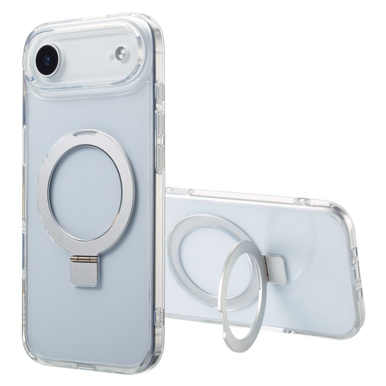 Accezz Ring Stand Backcover met MagSafe Apple iPhone Air - Transparant - Afbeelding 4