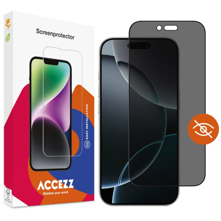 Accezz Gehard Glas Privacy Screenprotector Apple iPhone Air - Afbeelding 10