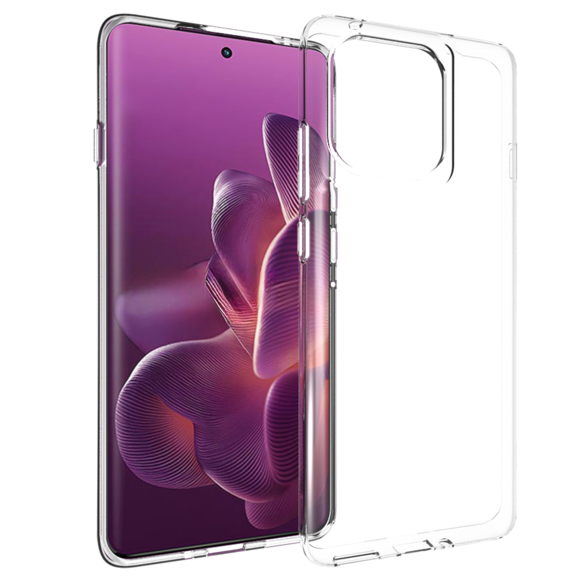 Accezz Clear Backcover Motorola Edge 60 Pro - Transparant - Afbeelding 2