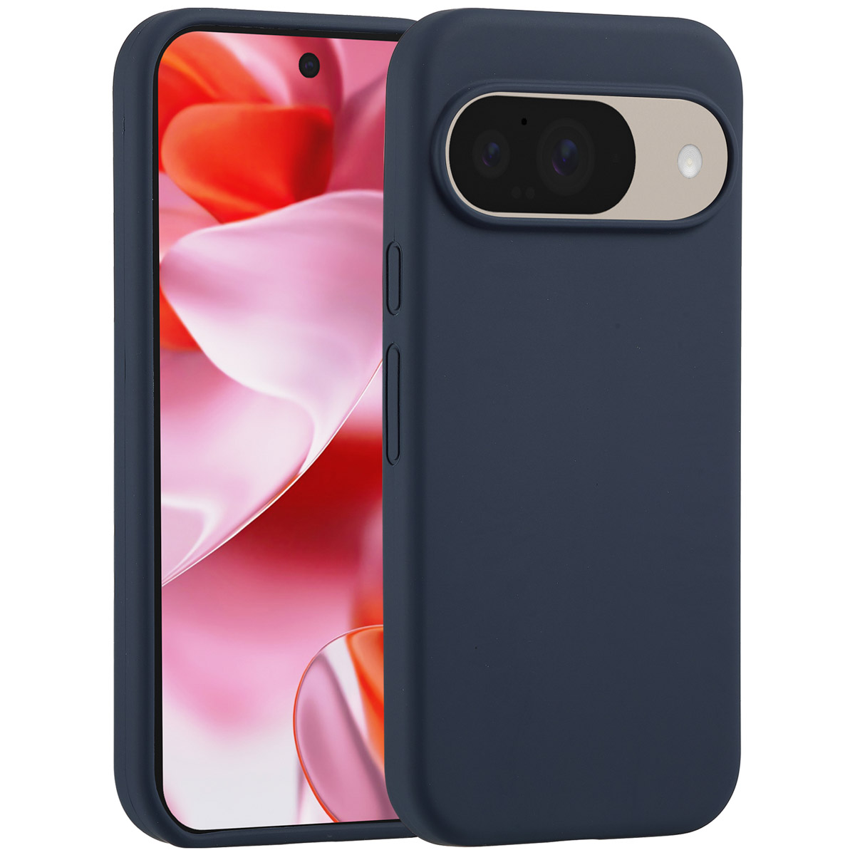 Accezz Liquid Silicone Backcover Google Pixel 10 / 10 Pro – Donkerblauw