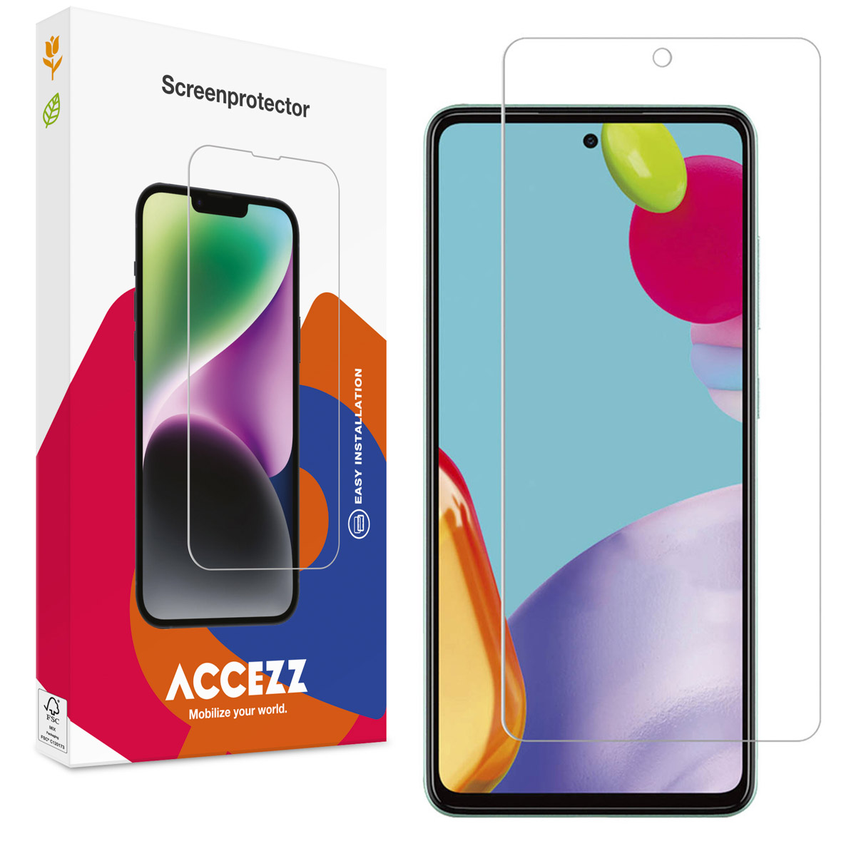 Accezz Gehard Glas Screenprotector Samsung Galaxy A52(s) (5G/4G) / A53