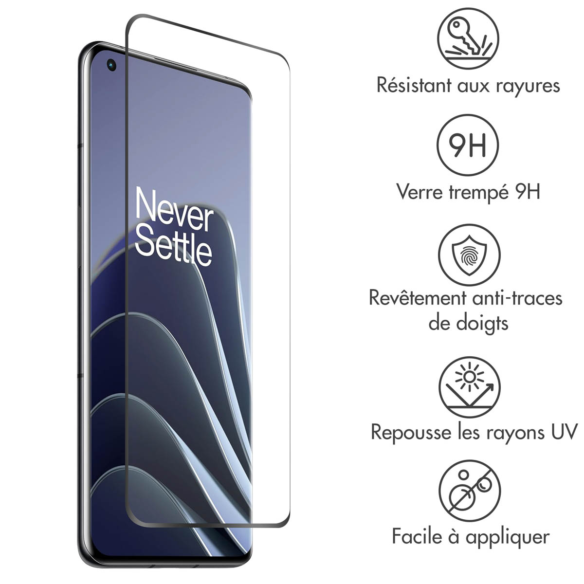 Accezz Gehard Glas Screenprotector voor de OnePlus 10 Pro / OnePlus 11 - Afbeelding 5