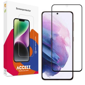 Accezz Gehard Glas Full Cover Screenprotector Samsung Galaxy S22 Plus / S23 Plus