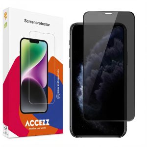 Accezz Gehard Glas Privacy Screenprotector Apple iPhone 11 Pro / Xs / X