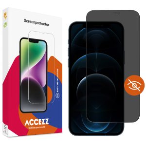 Accezz Gehard Glas Privacy Screenprotector Apple iPhone 12 (Pro)
