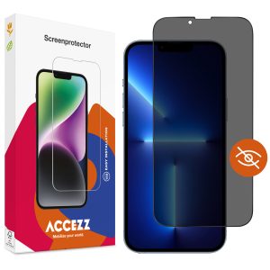 Accezz Gehard Glas Privacy Screenprotector Apple iPhone 13 Pro Max / 14 Plus