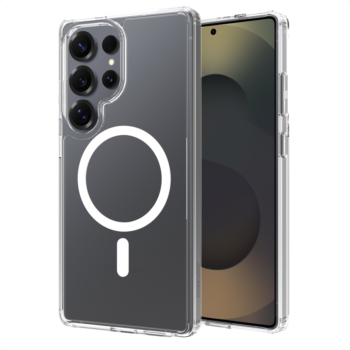 Accezz Xtreme Impact Backcover met MagSafe Samsung Galaxy S25 Ultra – Transparant