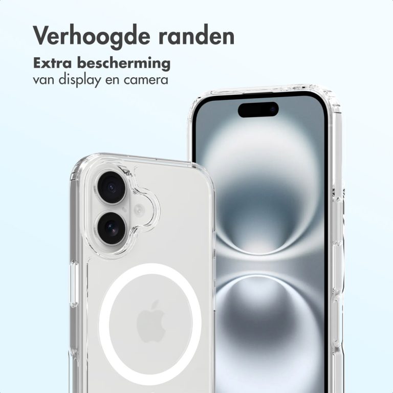 Accezz Xtreme Impact Backcover met MagSafe Apple iPhone 16 - Transparant - Afbeelding 6