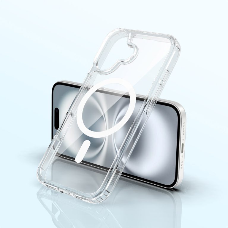 Accezz Xtreme Impact Backcover met MagSafe Apple iPhone 16 - Transparant - Afbeelding 2
