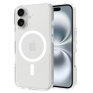Accezz Xtreme Impact Backcover met MagSafe Apple iPhone 16 - Transparant