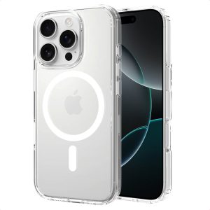 Accezz Xtreme Impact Backcover met MagSafe Apple iPhone 16 Pro - Transparant