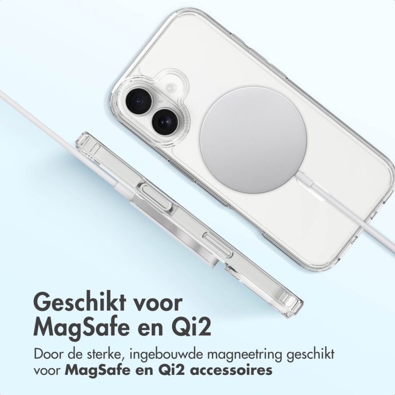 Accezz Xtreme Impact Backcover met MagSafe Apple iPhone 17 - Transparant - Afbeelding 7