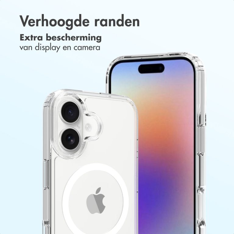 Accezz Xtreme Impact Backcover met MagSafe Apple iPhone 17 - Transparant - Afbeelding 6
