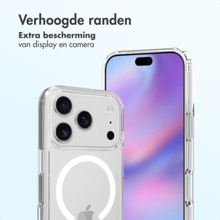 Accezz Xtreme Impact Backcover met MagSafe Apple iPhone 17 Pro - Transparant - Afbeelding 6