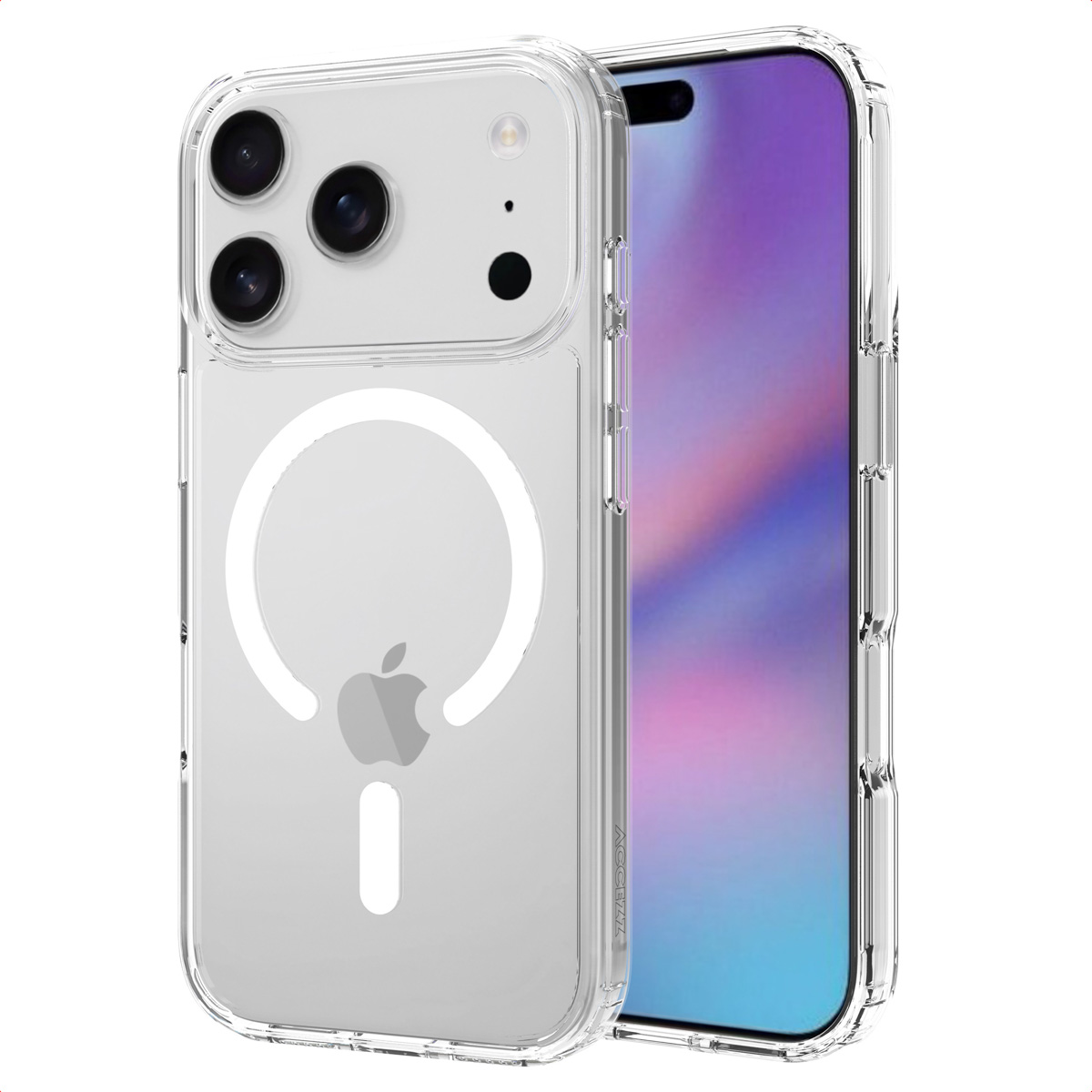 Accezz Xtreme Impact Backcover met MagSafe Apple iPhone 17 Pro – Transparant