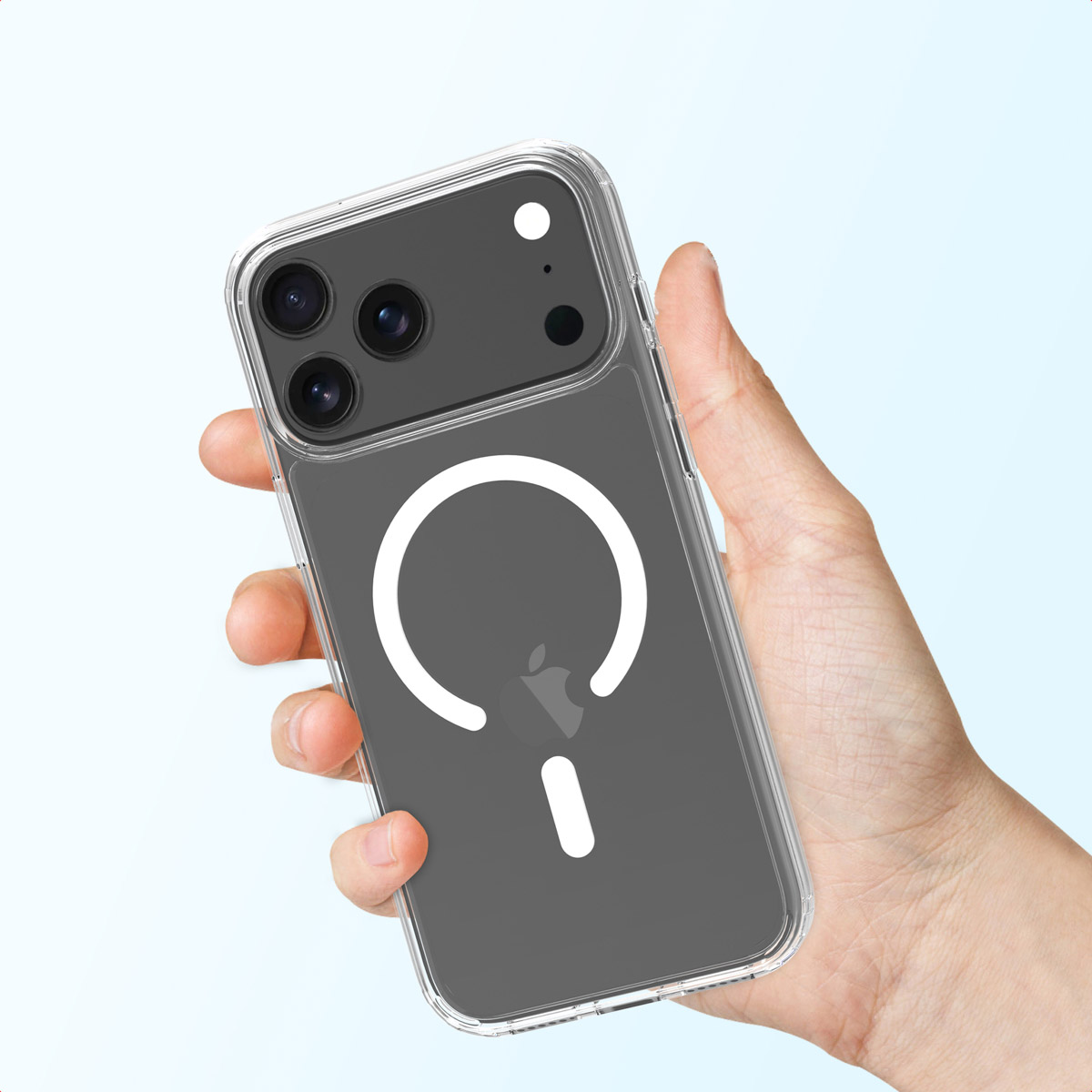 Accezz Xtreme Impact Backcover met MagSafe Apple iPhone 17 Pro Max - Transparant - Afbeelding 7