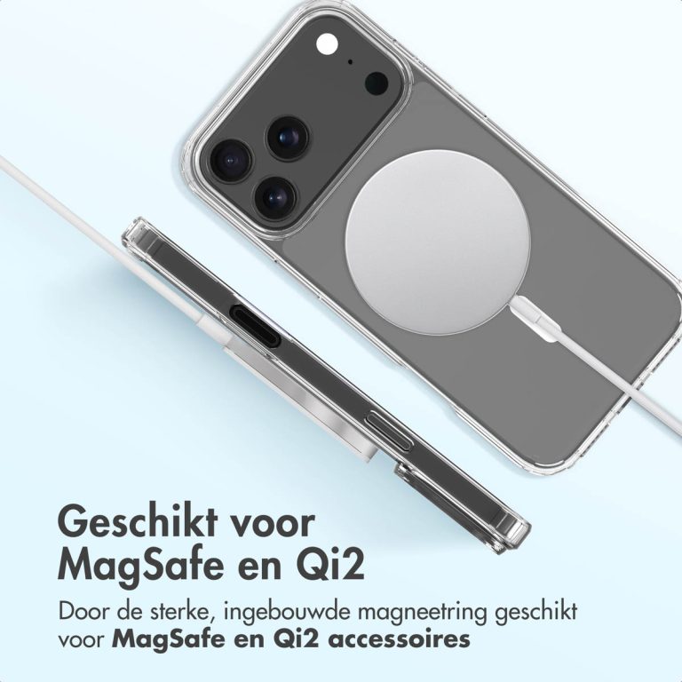 Accezz Xtreme Impact Backcover met MagSafe Apple iPhone 17 Pro Max - Transparant - Afbeelding 7